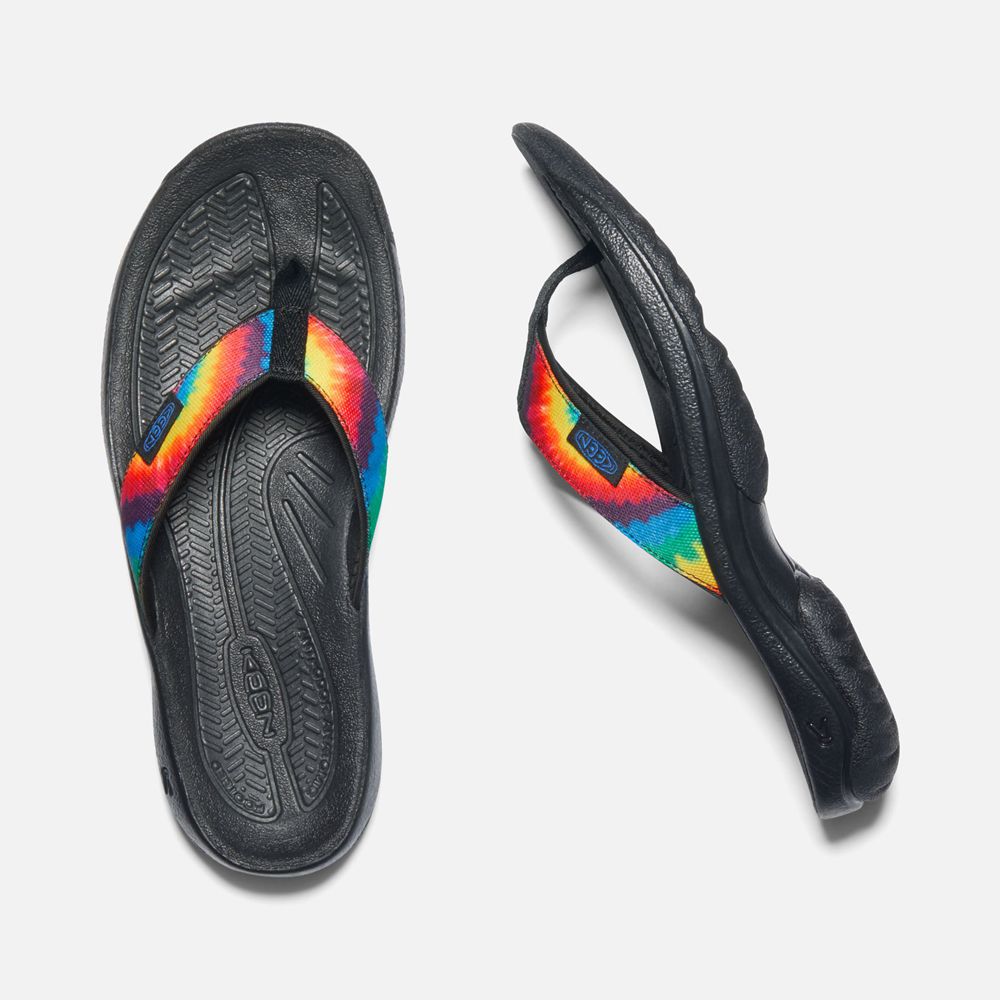 Keen Flip Flops Herr Svarta - Kona Ii Retro - 435619CVJ